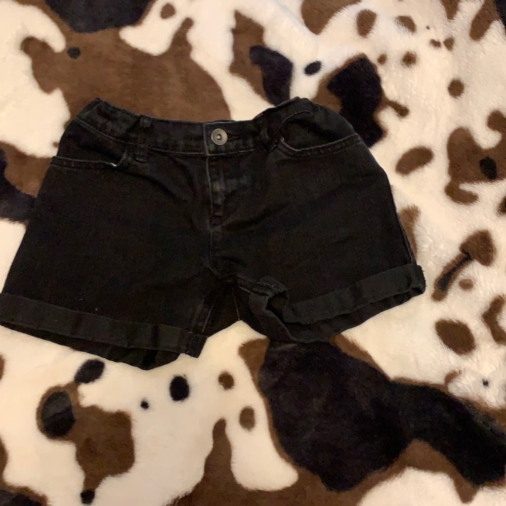 Girls Black shorts